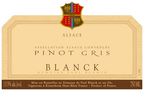 Pinot Gris 'Classique', Domaine Paul Blanck