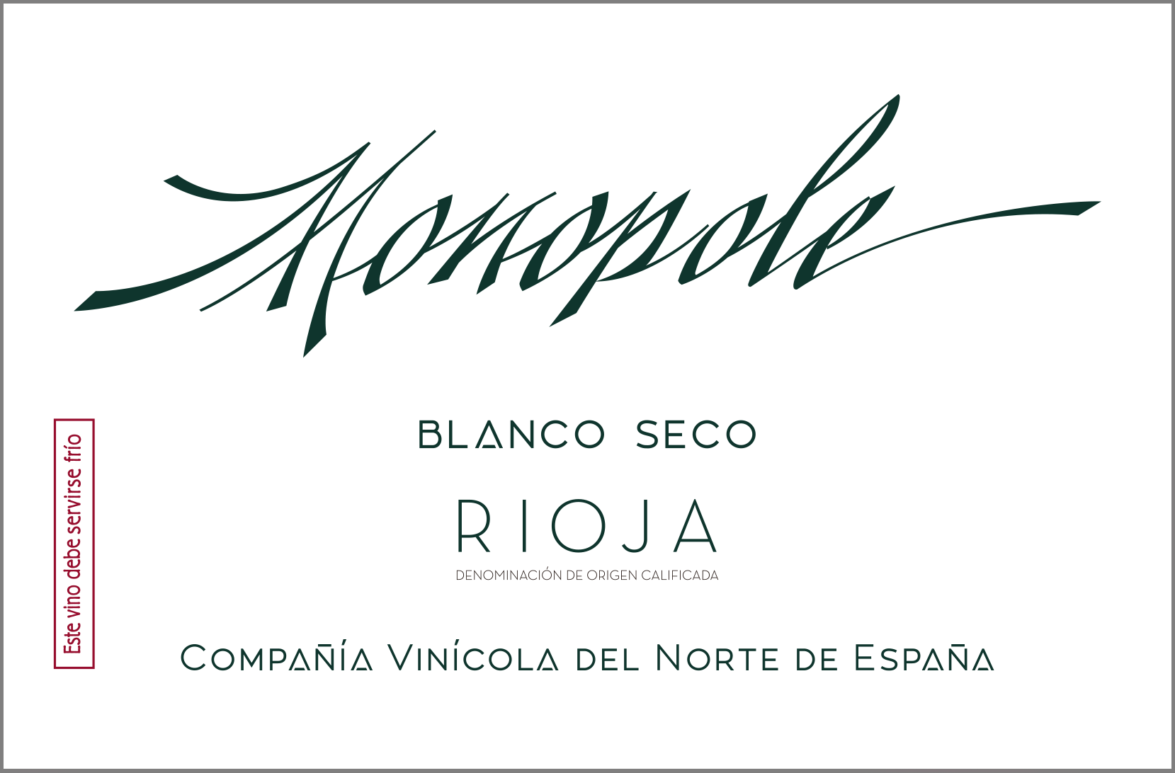 colgar Guiño tonto Rioja Blanco, Monopole, CVNE - Skurnik Wines & Spirits