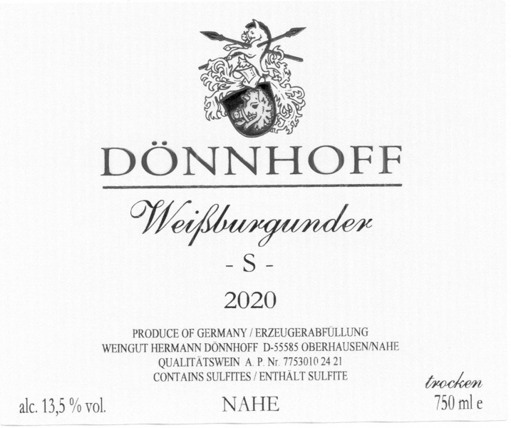 Dnnhoff S Weissburgunder