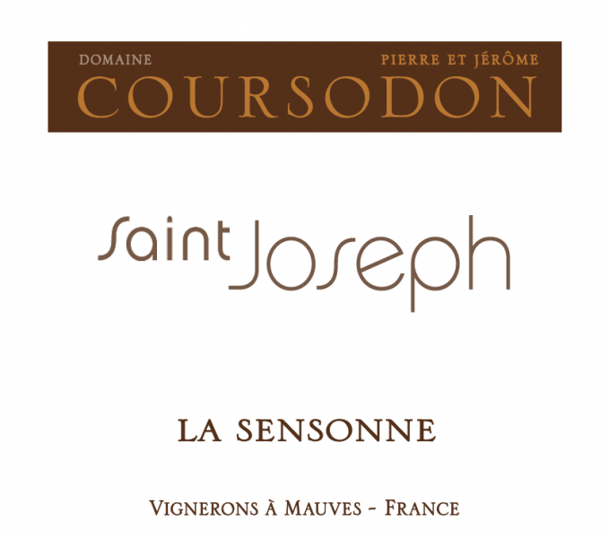 SaintJoseph La Sensonne Domaine Coursodon