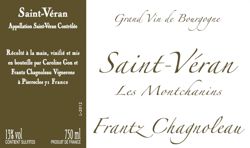 SaintVeran Montchanins Domaine Frantz Chagnoleau