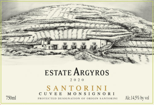 Santorini Assyrtiko 'Cuvée Monsignori'