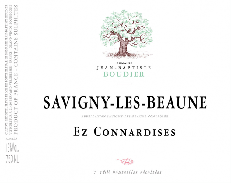 Savigny Les Beaune 'Ez Connardises', Domaine Jean-Baptiste Boudier