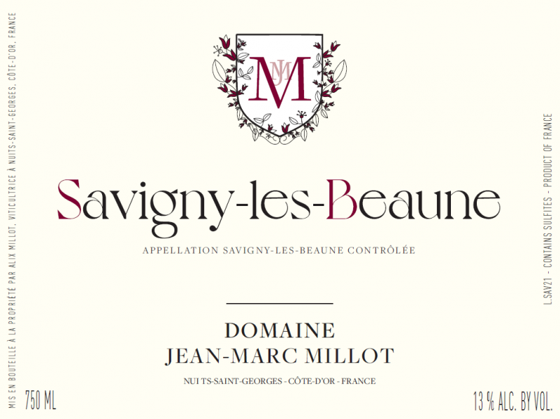 Savigny Les Beaune Domaine JeanMarc Millot