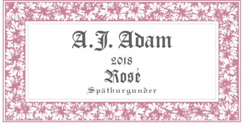 A.J. Adam Spätburgunder Rosé