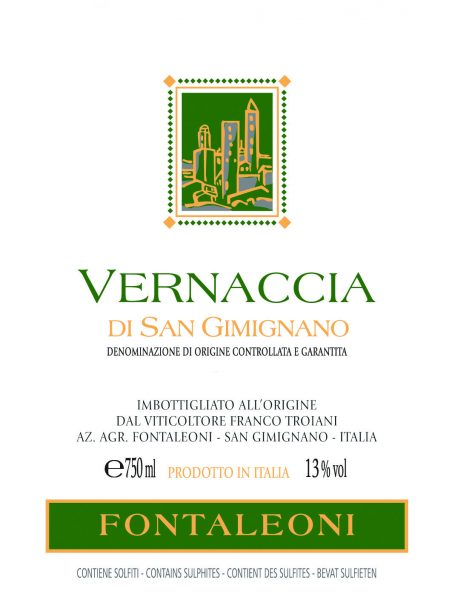 Vernaccia di San Gimignano Fontaleoni