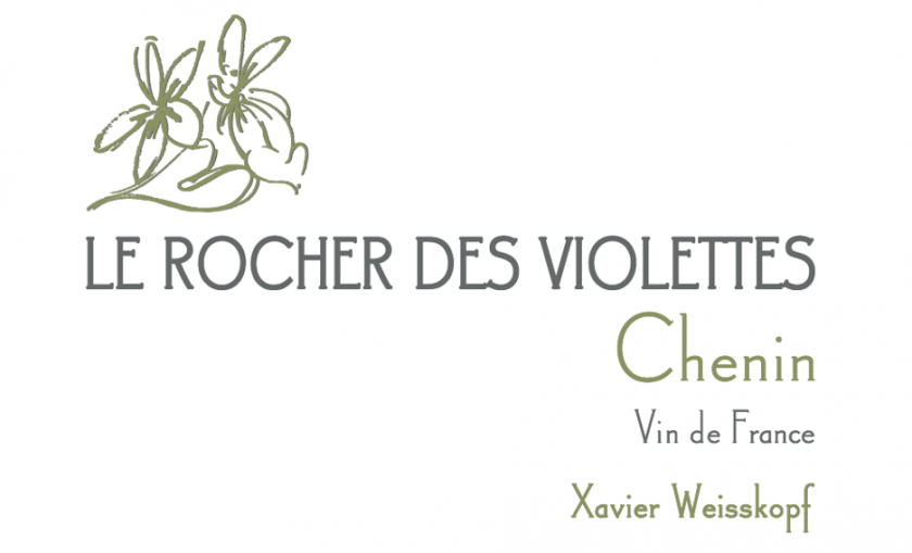 Vin de France Chenin Blanc, Le Rocher des Violettes