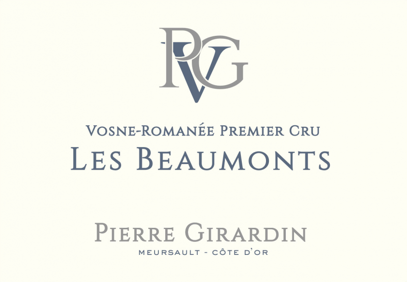 VosneRomanee 1er Les Beaumonts