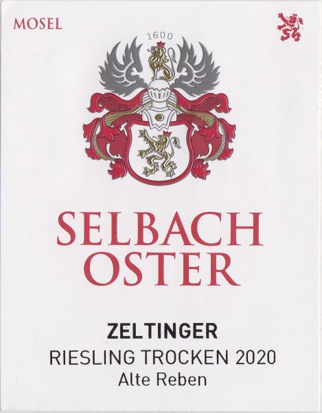 SelbachOster Zeltinger Alte Reben Riesling Trocken