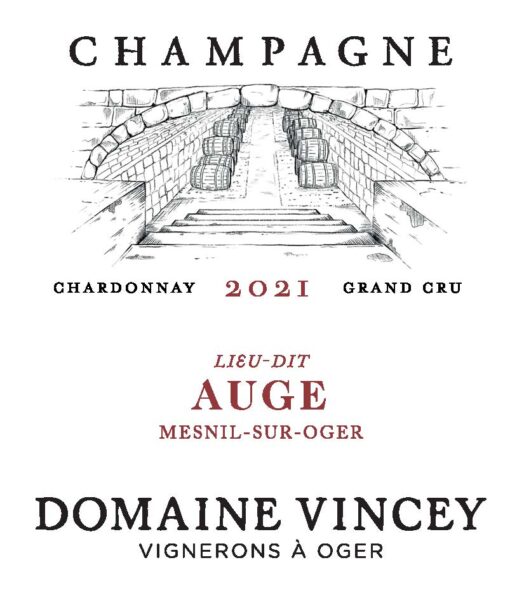 Domaine Vincey Auge Le MesnilsurOger Grand Cru Brut Nature