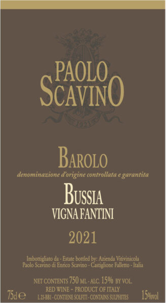 Barolo Bussia  Vigna Fantini