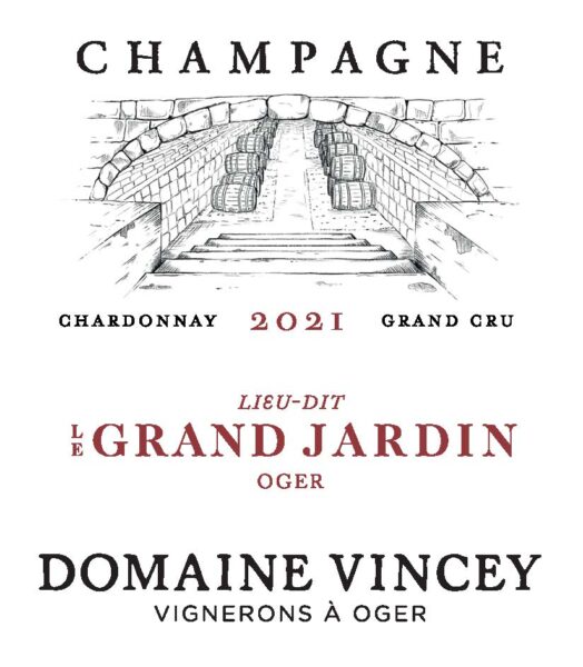 Domaine Vincey Le Grand Jardin Oger Grand Cru Brut Nature