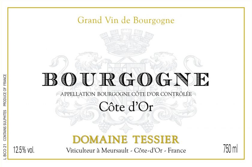 Bourgogne Cote dOr Blanc