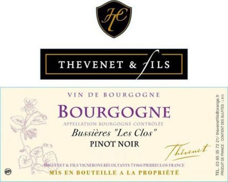 Bourgogne Rouge 'Le Clos'