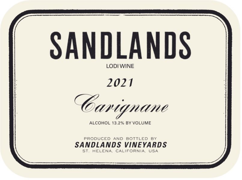 Carignane Lodi Sandlands