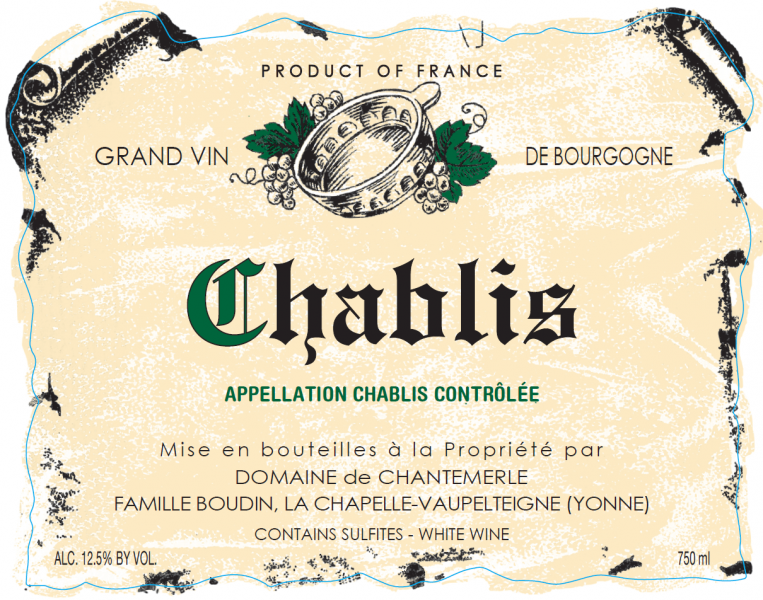 Chablis Domaine Boudin