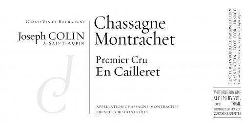 Chassagne-Montrachet 1er 'En Cailleret'