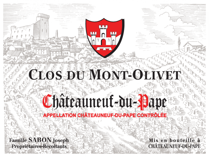 Chateauneuf du Pape Blanc Clos du Mont Olivet