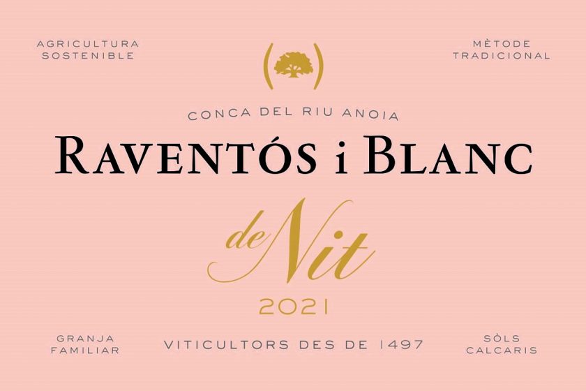 Conca del Riu Anoia Brut Rose de Nit Raventos i Blanc