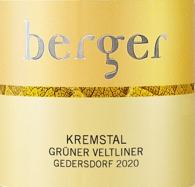 Berger Gedersdorf Grner Veltliner