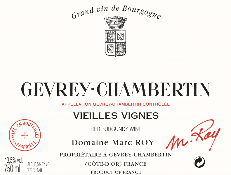 GevreyChambertin Vieilles Vignes