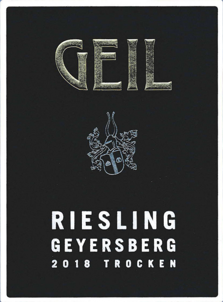 Geil Geyersberg [GG] Riesling Trocken