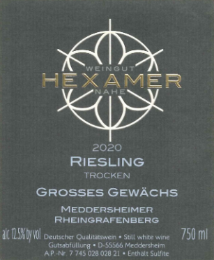 Meddersheimer Rheingrafenberg No 1 Riesling Trocken