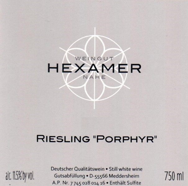 Porphyr Riesling Feinherb