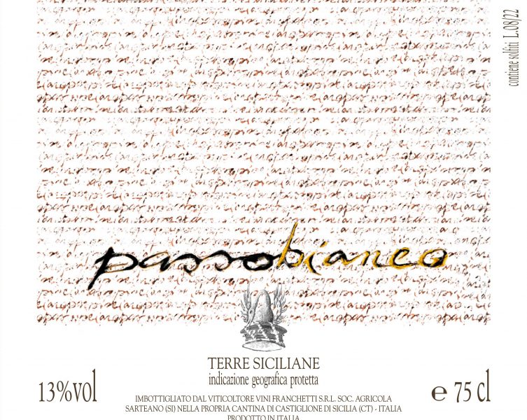 IGT Sicilia Passobianco