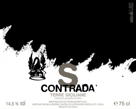 IGT Sicilia Rosso 'Contrada S'