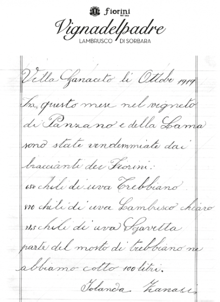 Lambrusco di Sorbara Vigna del Padre Fiorini