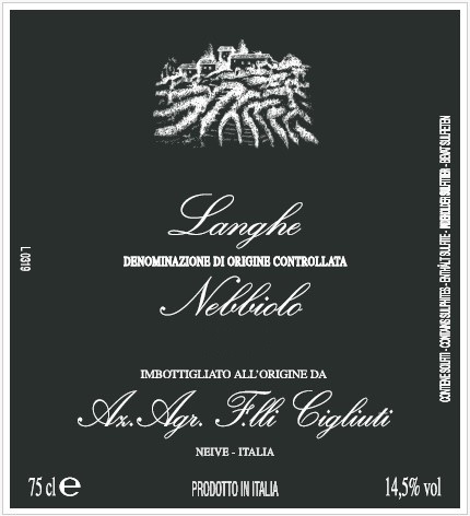 Langhe Nebbiolo Cigliuti