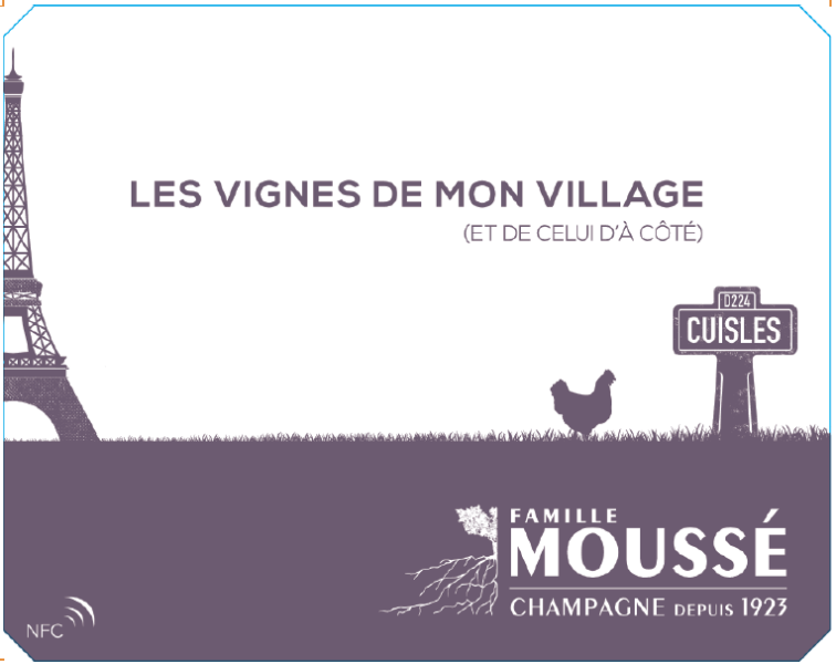 Famille Mouss Les Vignes de Mon Village  et de Celui d Ct Brut Nature