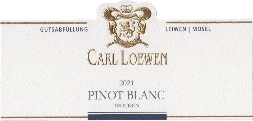 Loewen Estate Pinot Blanc Trocken