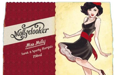 Miss Molly Sparkling Shiraz, Mollydooker