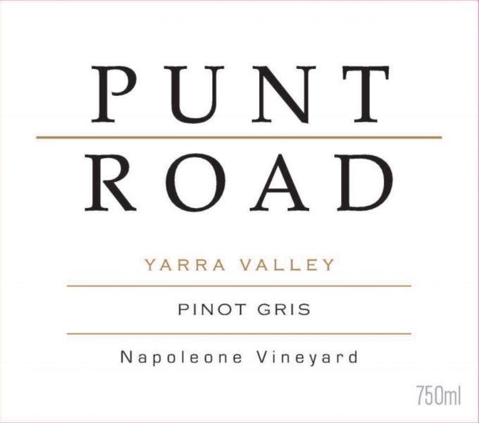 Pinot Gris Napoleone Vyd  Yarra Valley Punt Road