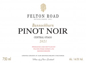 Pinot Noir Bannockburn Felton Road
