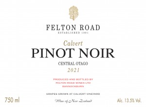 Pinot Noir Calvert Felton Road