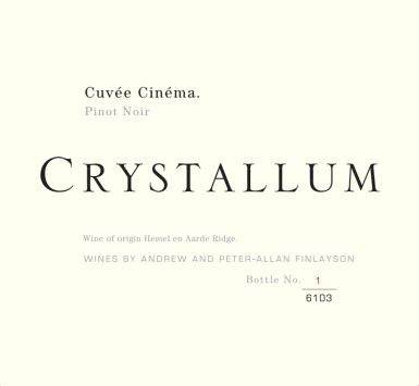 Pinot Noir 'Cuvee Cinema'
