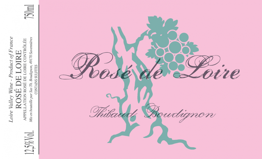 Rose de Loire Thibaud Boudignon