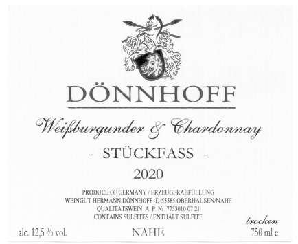 'Stückfass' Weissburgunder & Chardonnay