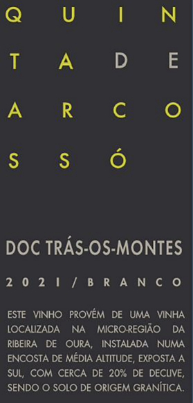 TrasosMontes Branco Quinta de Arcosso