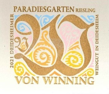 von Winning Paradiesgarten Riesling Erste Lage Trocken