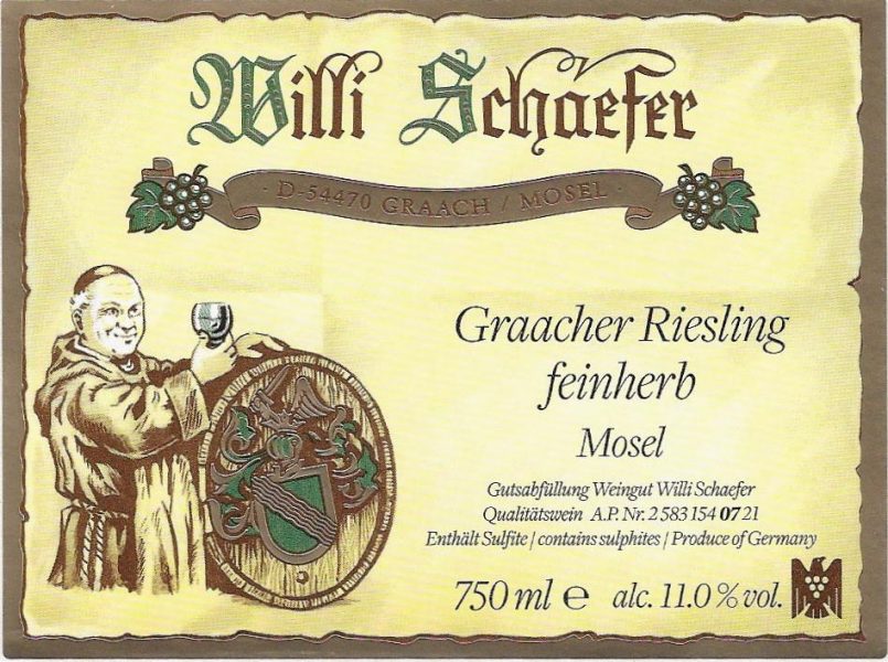 Willi Schaefer Graacher Riesling Feinherb