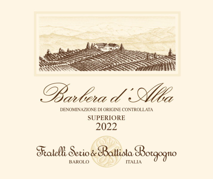 Barbera dAlba Superiore S  B Borgogno