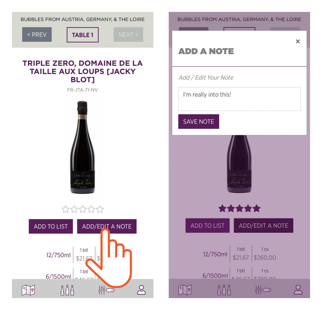 How to Use Our Digital Tasting Book 3