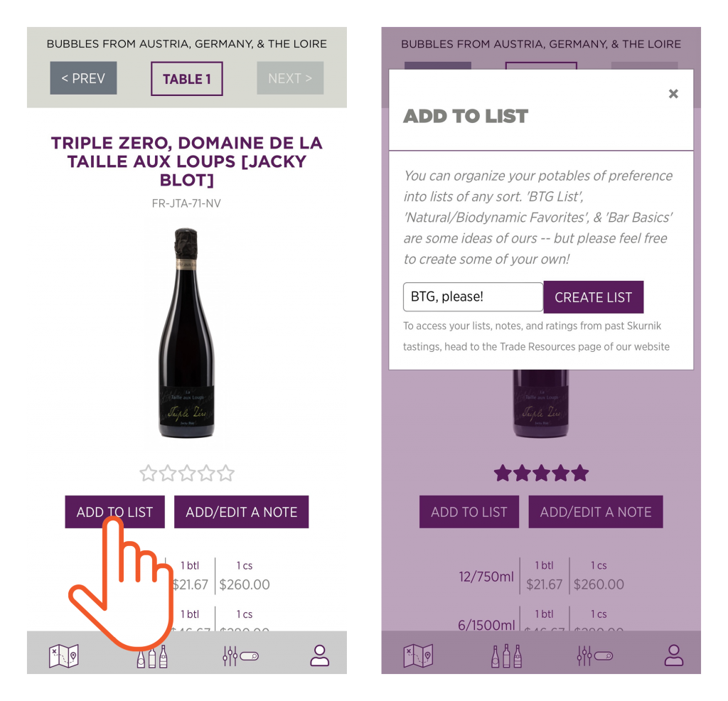 How to Use Our Digital Tasting Book 5