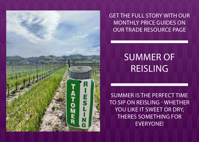 The May Price Guide: From Dry to Sweet!