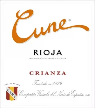 Rioja Crianza, Cune