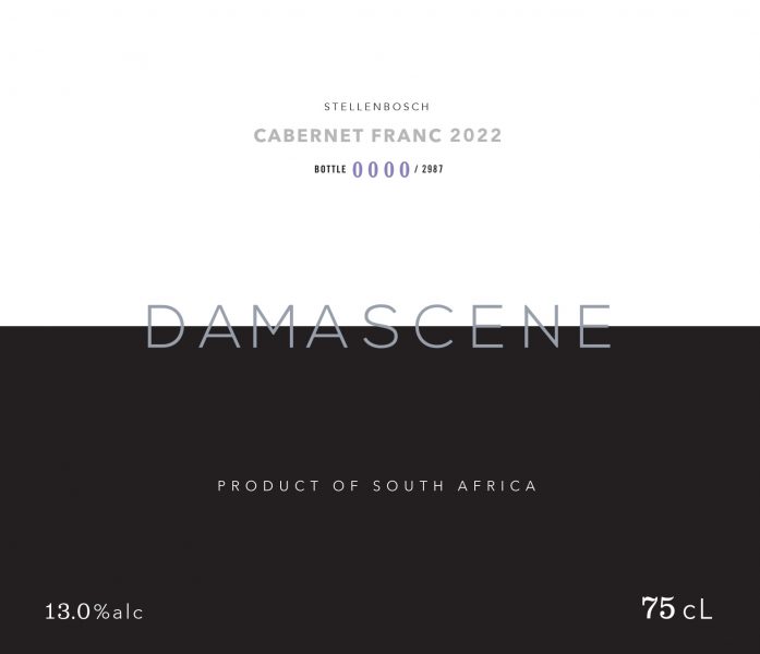 Cabernet Franc Stellenbosch Damascene